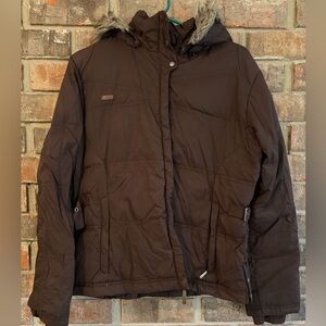 Columbia Women's Dark Brown Puffer Jacket